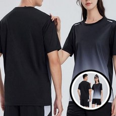 남여공용 스포츠 세트 스포츠웨어 반팔 반바지 트레이닝 배드민턴 운동복 남여공용 피트니스 아울렛 여름의류 z18+06956DJ