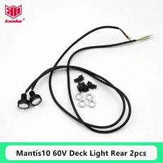 오리지널 Kaabo Mantis King GT 리어 브레이크 램프 데크 방향 지시등 LED 조명 스쿠터 부품, 04 2pcs turn signal