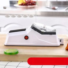 아리랑나 전동칼갈이 주방 그라인더 자동 칼가는기계, 1개, 플래그십 엣지 전기 연마기+연마 디스크 5개, 기본 모델명/품번