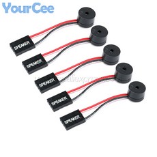 10pcs 1pc 미니 플러그 스피커 마더 보드 경고음 컴퓨터 사운 알람 부저 케이스 온보드 BIOS PC Interanal, 5pcs