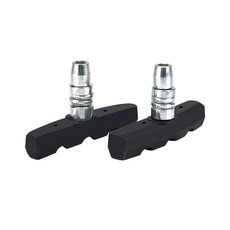 1 쌍 7cm V 브레이크 패드 산악 도로 자전거 사이클링 자전거 고무 V 브레이크 홀더 신발 고무 패드 블록, 03 Black