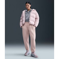 NIKE 나이키 FZ5997-667 스포츠웨어 플리스 하이웨이스트 오버사이즈 스웻팬츠 W - 실트 레드: 950916
