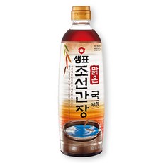 샘표 맑은 조선 간장, 500ml, 24개