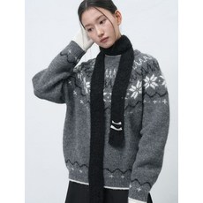 제너럴아이디어 핸드메이드 크로셰 머플러 [2COL] WBE4L96521 383840