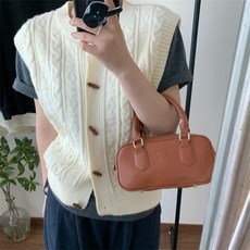 3D 패턴 디자인 소뿔 단추 니트 조끼 여성 초가을 패션 만능 스웨터 조끼