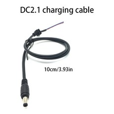 전기 자전거 LCD 디스플레이 전자 리튬 배터리 나사 통합 인터페이스 DC2 1 /2 5 핀 커버 포함 둥근 전원 연결 충전 포트, A1