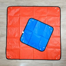 사각 김장 매트 방수 비닐 패드 김치 준비물 건조 깔개 유치원 밀가루 촉감 물감 놀이 화분 분갈이 가드닝, 1개