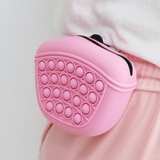 해소미 반려동물 훈련용 실리콘 간식주머니 생활잡화, 그레이