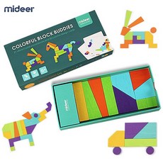 미디어 심화퍼즐 칠교 학습놀이 플러스 (MD1082), 1