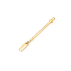 다기능 스테인레스 미니 교반 커피 스푼 소형 식기 주방 용품 편리한 휴대 1PC, 01 Gold