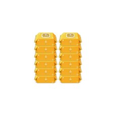 RICO Baby 星球草本超厚款濕紙巾 83gsm 高壓水織布, 1個, 12入, 20