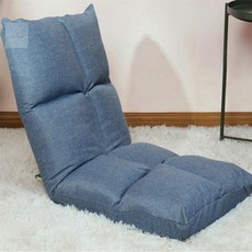 각도 조절 좌식 의자 접이식 등받이 앉은뱅이 게으른 좌식 소파, 진회색