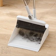 접이식 회전 롱 빗자루세트 스탠드 쓰레받기 실내 카페 교실 실내용 브러쉬, 본품