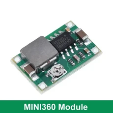 LM2596s DC-DC 스텝 다운 전원 공급 장치 모듈 3A 가변 스텝 다운 모듈 LM2596 전압 조정기 24V 12V 5V 3V MINI560 전자 부품 액세서리 소스, Mini360