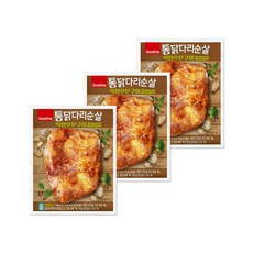 [굽네] 통닭다리순살 직화오븐구이 마늘갈비맛 130g, 3개