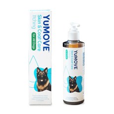 Yumove 犬用皮膚及毛髮護理液，舒緩搔癢，適用於各種犬隻, 1個, 250ml