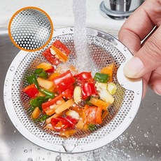 스테인리스 싱크대 음식물 배수망 거름망 필터망 소hyp9+2WLG