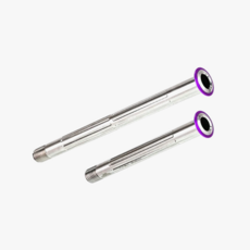 체이서 자이언트 프로펠 티씨알 SL PRO 전용 초경량 티타늄 스루액슬(36g), 퍼플, 1개