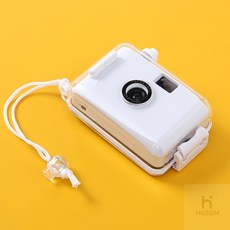 레트로카메라 방수 필름 카메라 화이트