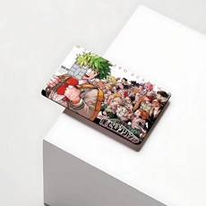 나의 히어로 아카데미아 스티커 버스카드 학생증 꾸미기, 1 Set, z8
