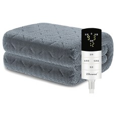 【Dowai 多偉】微電腦石墨烯雙人電熱毯 EL-206 左右獨立調溫 一鍵除蟎 可水洗/機洗設計 9段溫控 1-12小時定時, 140 x 160cm