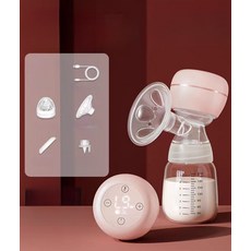 babebao 자동 전동 유축기 조용한 작동 임산부 및 산모 착용 가능 스마트 5단 조절 기능