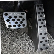 액셀발판 알루미늄 페달 브레이크 액셀 논슬립 고무패드 오토 79000EA 1EA, 오르간페달