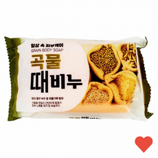 바디케어 때비누 곡물 150g, 1