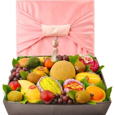 과일OK&엘린플라워 과일바구니 G기품(예단 이바지 명절과일선물 출산)전국, 1개