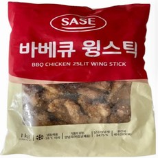 사세 바베큐 윙스틱, 2개, 1kg