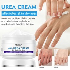 OUKEYA 40% 우레아 풋&핸드 크림 | 고보습 각질 제거 집중 케어, 150g, 1개, 1개입