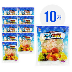 부국 빙수제리 팥빙수재료 토핑, 10개, 450g