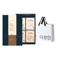 다정헌 유기농 국산차 프리미엄 컬렉션 4 BOX 선물세트(쇼핑백 포함), 1개, 국산차 선물세트