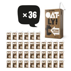 오틀리 오트 드링크 초콜릿맛 250ml, 36개