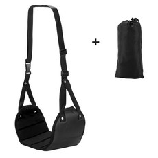 방수 붓기 피로 완화 여행 비행기 다리 해먹 발 걸이 가구 교수형 발판 해먹, 1개, 03 black