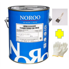 노루 페인트 듀프리코트 결로보완용 규조토 도료 벽지 베란다 지하실 벽면 곰팡이방지 페인트, 1개, 4L, 화이트