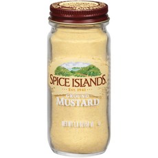 스파이스 아일랜드 분말 겨자 51g 유리 병 (1개 팩) Spice Islands Mustard 0.7 Ounce, 0.7온스, 1개