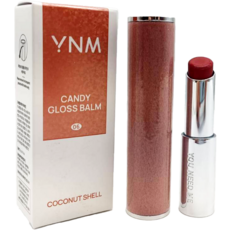 YNM Candy Gloss Balm 潤唇膏, COCONUT SHELL 椰殼棕, 3g, 1支