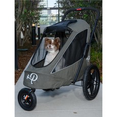 現貨直出!! 《百嬌客 Petique》Breeze 寵物運動推車 墨綠 /黑, 1個, 綠色, 綠色