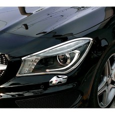賓士 Benz CLA X117 CLA180 CLA200 CLA220 CLA45 鍍鉻銀 車燈框 前燈框, 1個