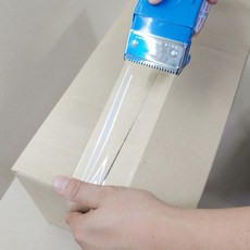 광폭 투명 박스테이프 길이50M 60mm, 상세페이지 참조, 1개