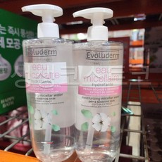이볼루덤 미셀라워터, 2개, 750ml