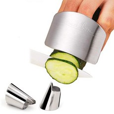 손가락 보호대 절단 보호기 스테인리스 스틸 손가락 보호대 Finger Guard Cutting Protector Stainless Steel Finger Shield Prot, 1개