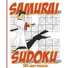Samurai Sudoku - 101 Easy Puzzles: Fun Samurai Sudoku Puzzles - Easy for Sudoku Masters - Large Prin... Paperback, Independently Published