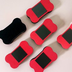 뼈다귀 화이트 보드 자석 지우개 소형, 상세페이지 참조