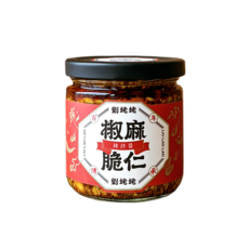 劉姥姥 椒麻脆仁 辣拌醬 堅果香脆 植物五辛素, 200g, 1個