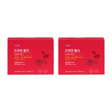 코큐텐폴리 항산화 혈압감소에 도움을 줄 수 있음 코엔자임큐텐 Q10 COQ10 POLI 베스트, 2개, 60회분