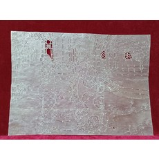 手工皮影 牛皮純手工雕刻 皮本色 38x52cm, 如圖所示, 1個