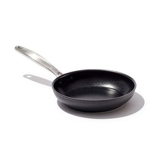OXO 옥소 굿 그립 프로 논스틱 10인치 후라이팬 스킬렛 식기세척기 사용 오븐 스테인리스 손잡이 블랙 283731, 8" Frying Pan Skillet, 1개