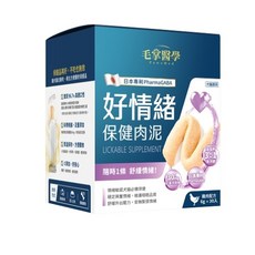 毛掌醫學 好情緒 保健肉泥 寵物舒壓保健 貓狗適用, 6g, 30個, 鎮靜
